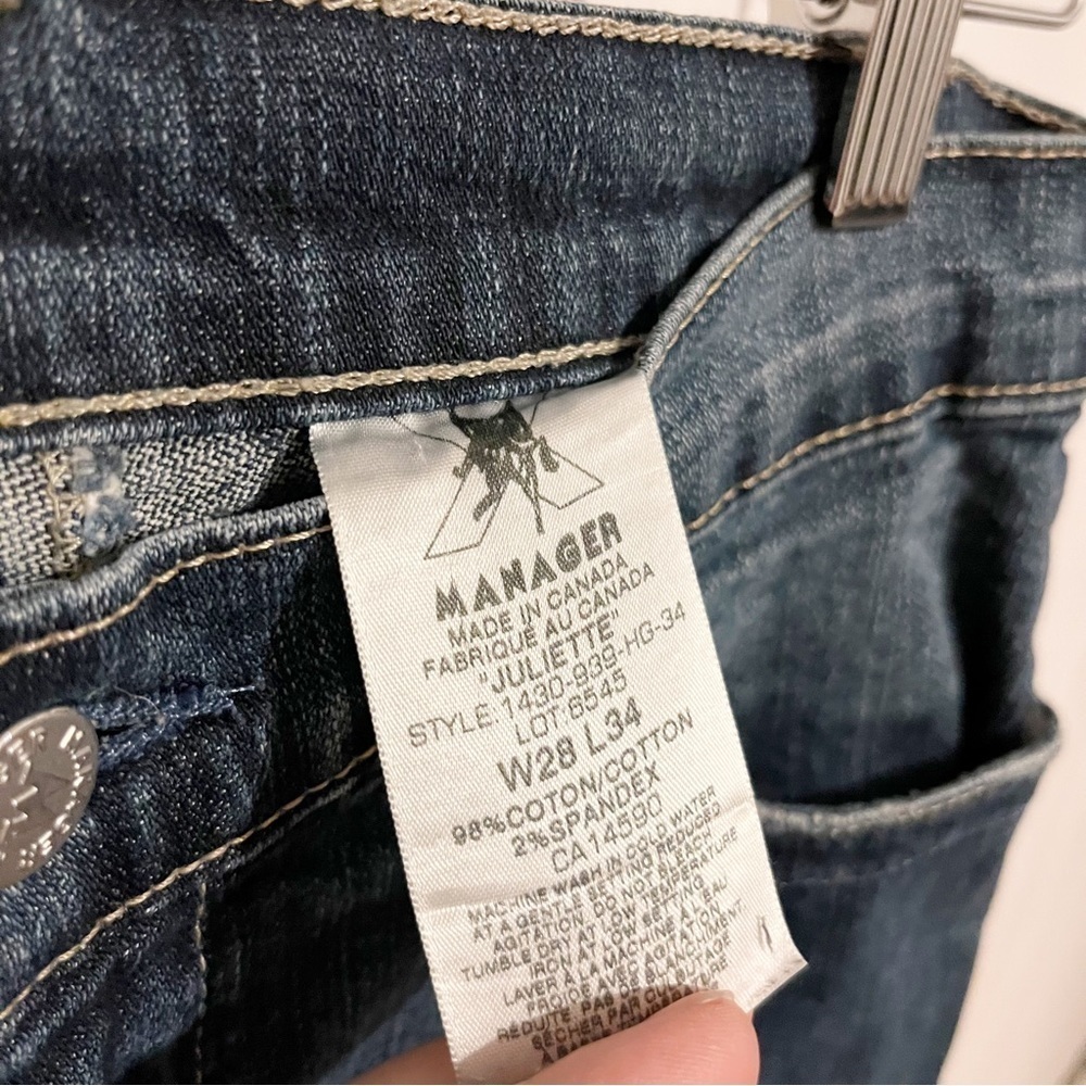 90's Manager Flared Jeans. Size 28. - Picture 7 of 10